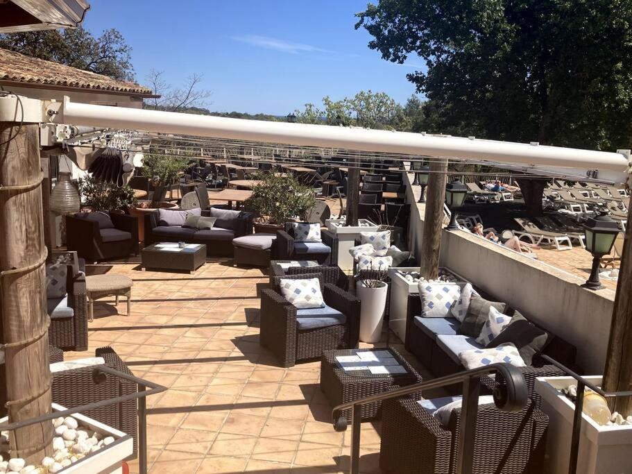 Les Restanques Cabriere 3123 Vue Mer 3 Chambres Grimaud Esterno foto