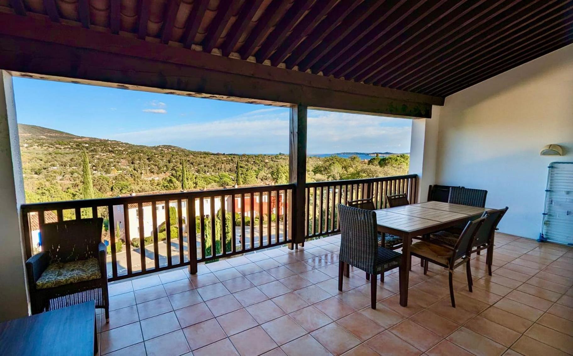 Les Restanques Cabriere 3123 Vue Mer 3 Chambres Grimaud Esterno foto