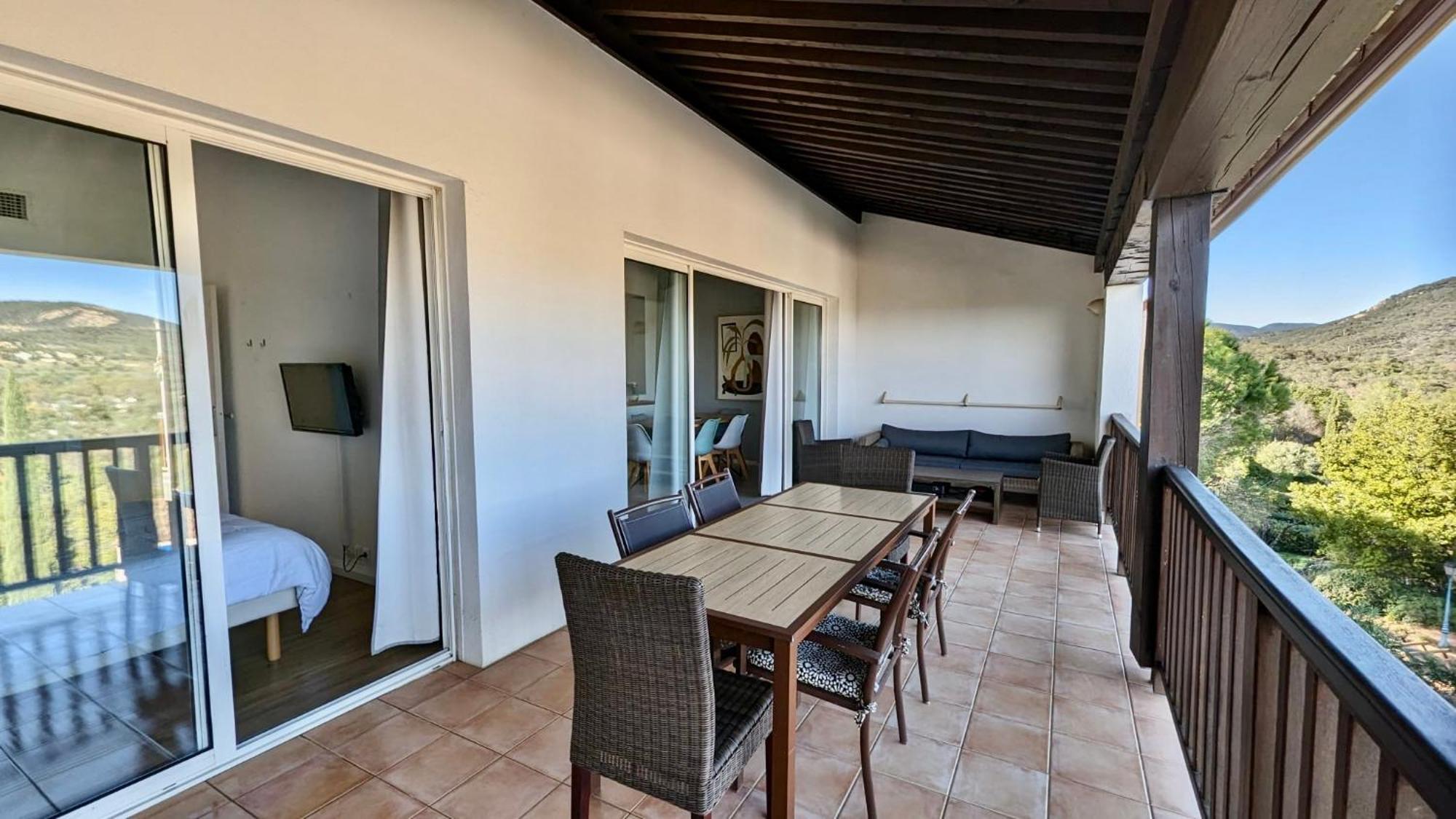 Les Restanques Cabriere 3123 Vue Mer 3 Chambres Grimaud Esterno foto